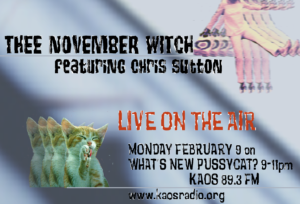Thee November Witch Flyer