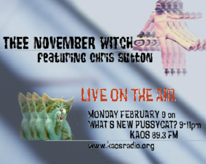 Thee November Witch Flyer